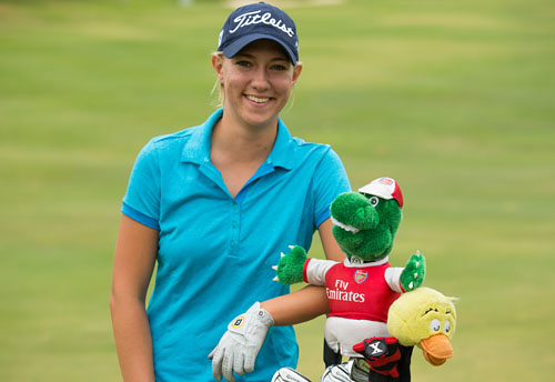 19/09/2016 Ladies European Tour 2016: Andaluca Costa del Sol Open de Espaa Femenino, Aloha Golf Club, Marbella, Spain 22-25 Sept. Rosie Davies of England. Credit: Tristan Jones