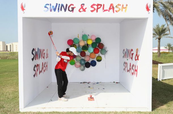 ABU DHABI, UNITED ARAB EMIRATES - NOVEMBER 01:  during Day One of the Fatima Bint Mubarak Ladies Open at Saadiyat Beach Golf Club on November 1, 2017 in Abu Dhabi, United Arab Emirates.  (Photo by Francois Nel/Getty Images)