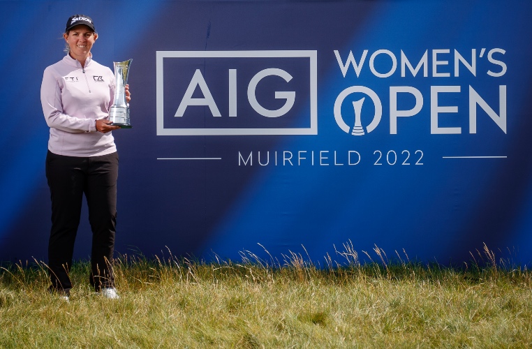 ASHLEIGH BUHAI READY FOR TITLE DEFENCE AT THE AIG WOMEN'S OPEN Ladies