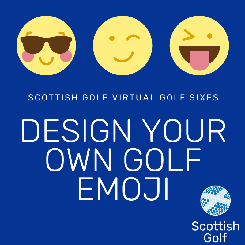 text message emoji art golf