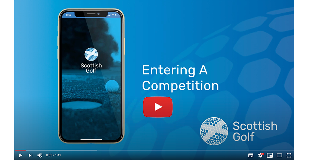 Competitions Scottish Golf