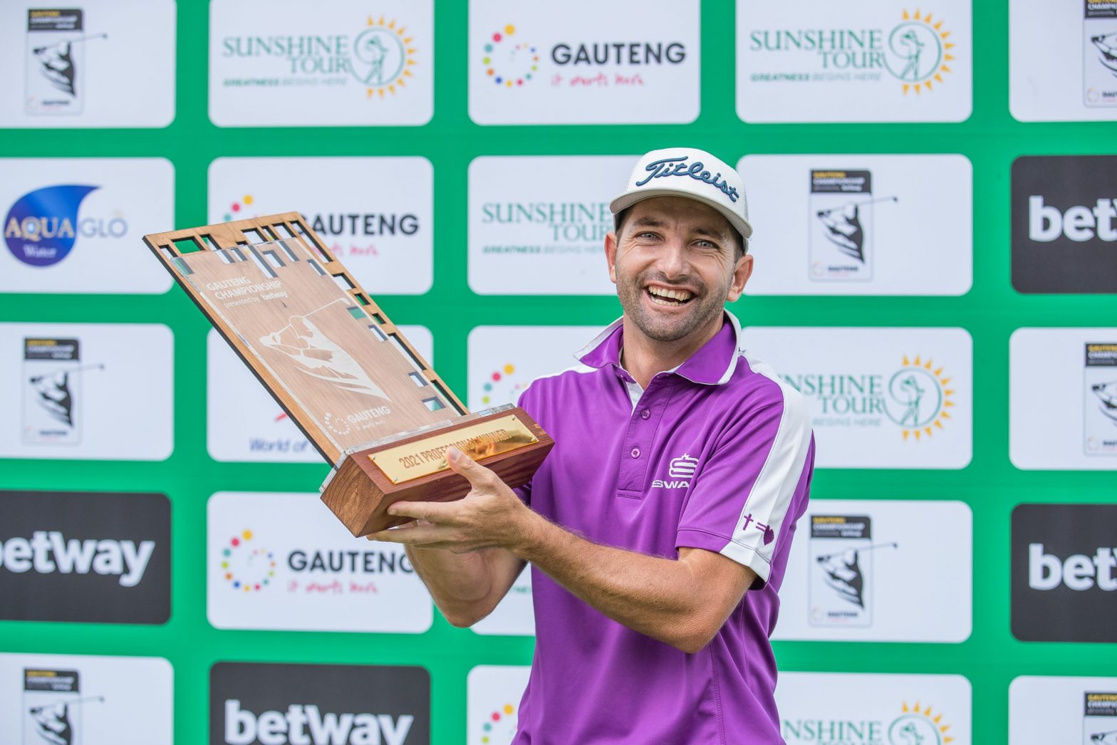 Kruger strikes gold in Gauteng Championship presented by Betway