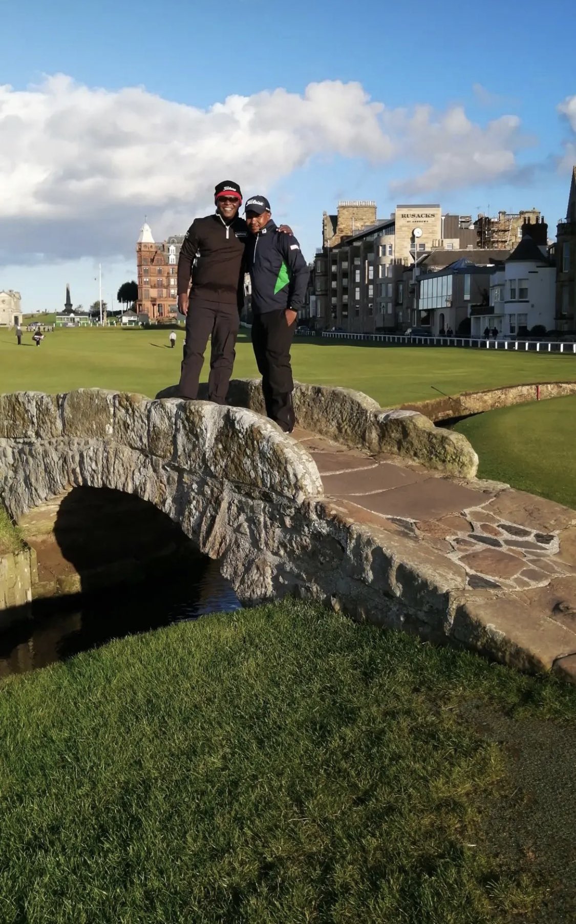 Dream come true as Thimba Jnr. tees off on St Andrewsâ€™ Old Course