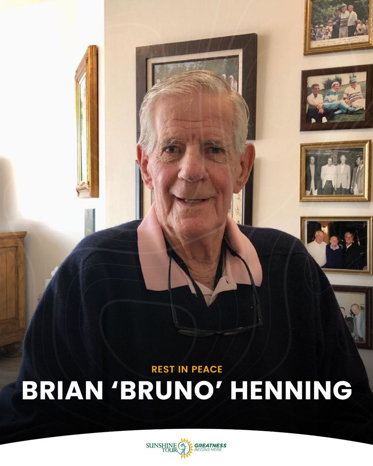 Statement on the passing of Brian Henning Sunshine Tour